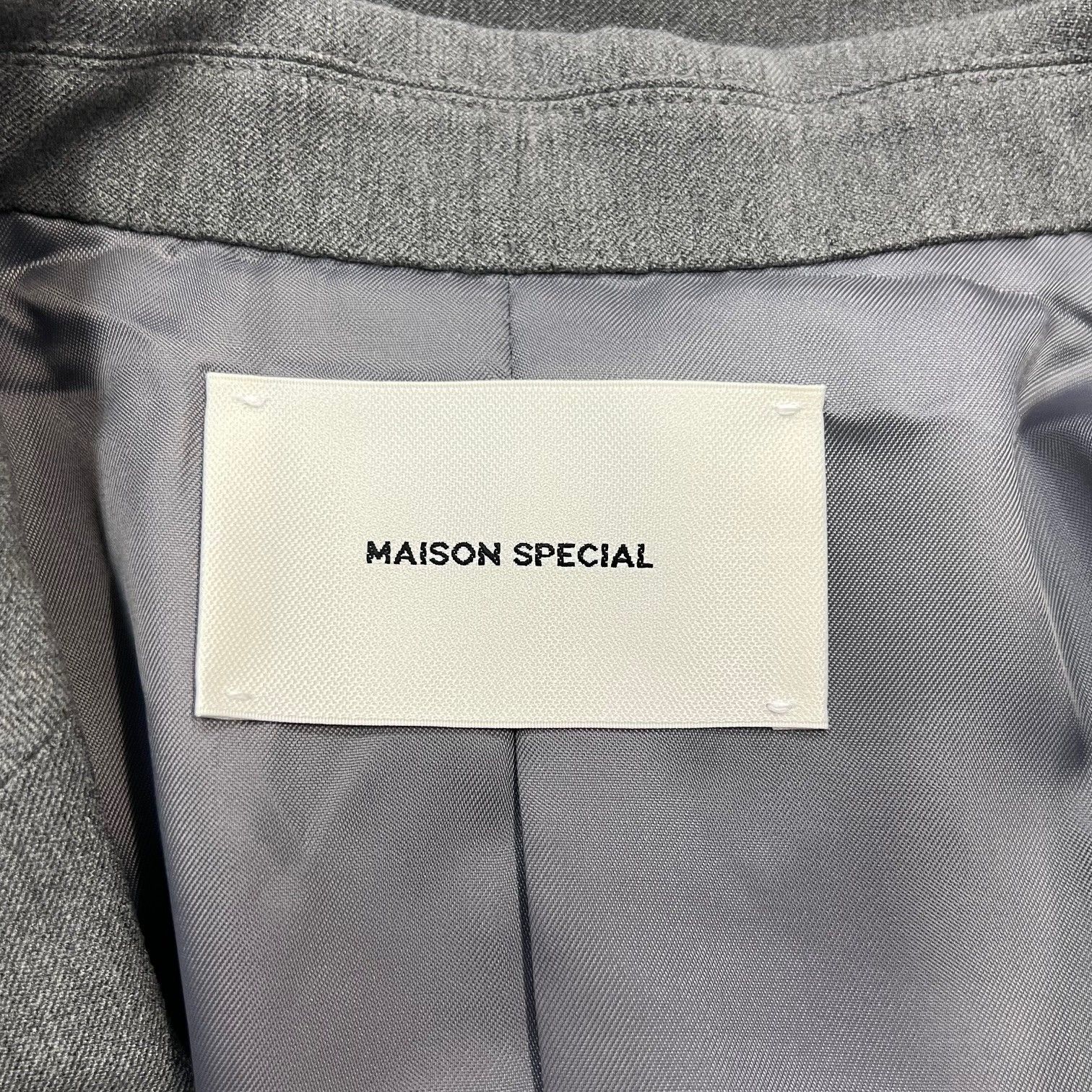 参考上代25300円 未使用品 MAISON SPECIAL OUTLAST Split Raglan Dress 