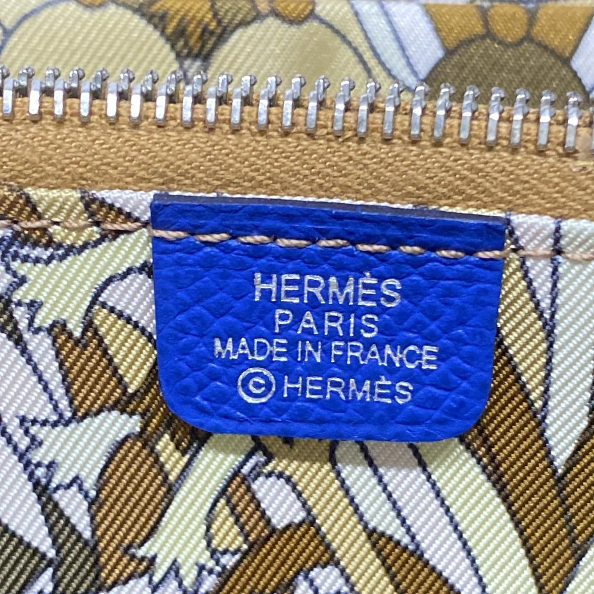 ラウンドファスナー シルバー金具