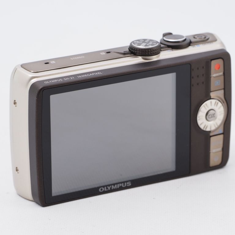 OLYMPUS デジタルカメラ SH-21 ゴールド 1600万画素 CMOS 光学12.5倍