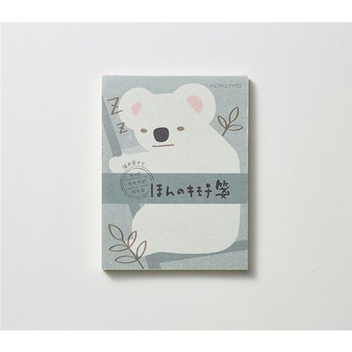 まとめ コクヨ 一筆箋 ミニ一筆箋 ほんのキモチ箋 コアラ JBKLLP10-6 ×20セット
