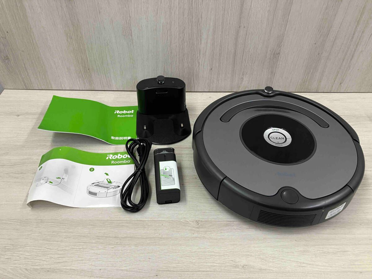 現状品】 iRobot ルンバ 643 ロボット掃除機 充電ドッグ/コード