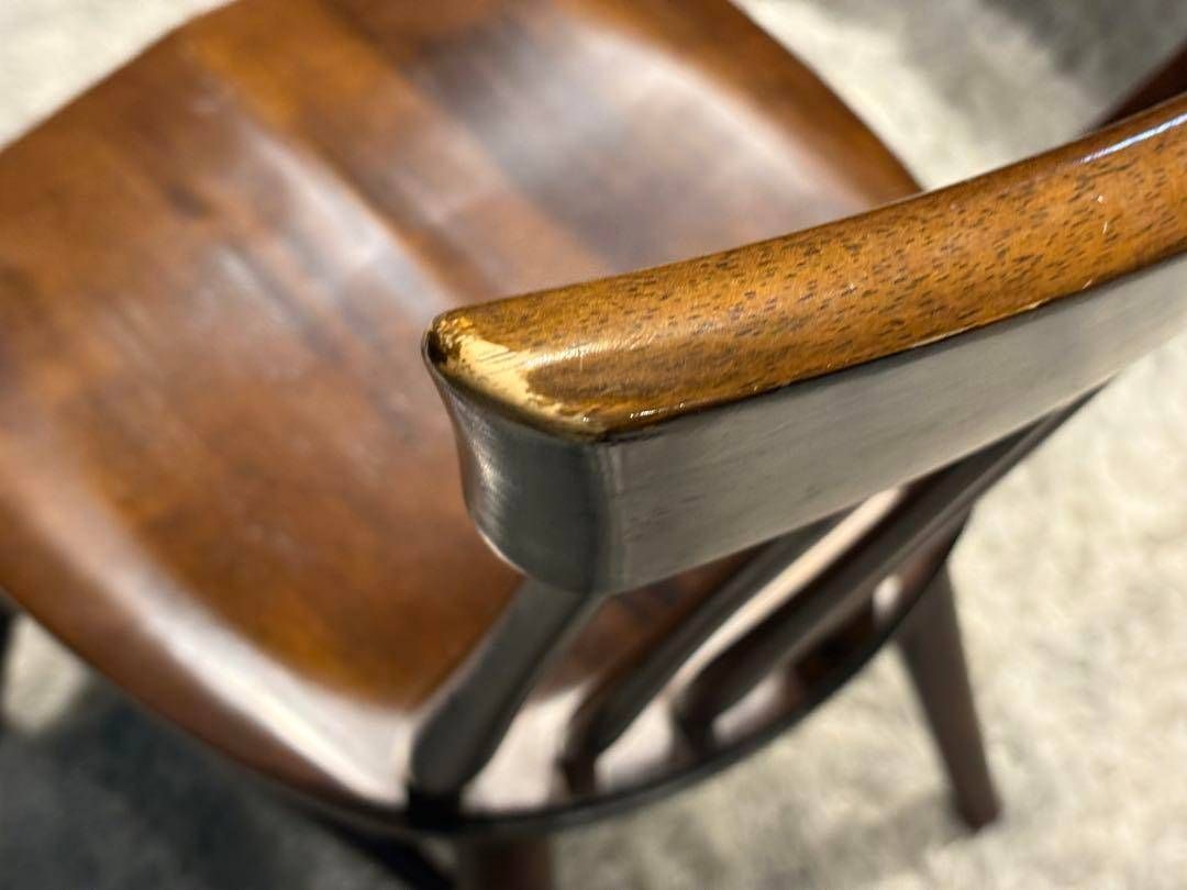 ①KASHIWA 柏木工　ウィンザーチェア　スポークチェア　アンティーク　SY ①KASHIWA 柏木工 ウィンザーチェア スポークチェア アンティーク SY