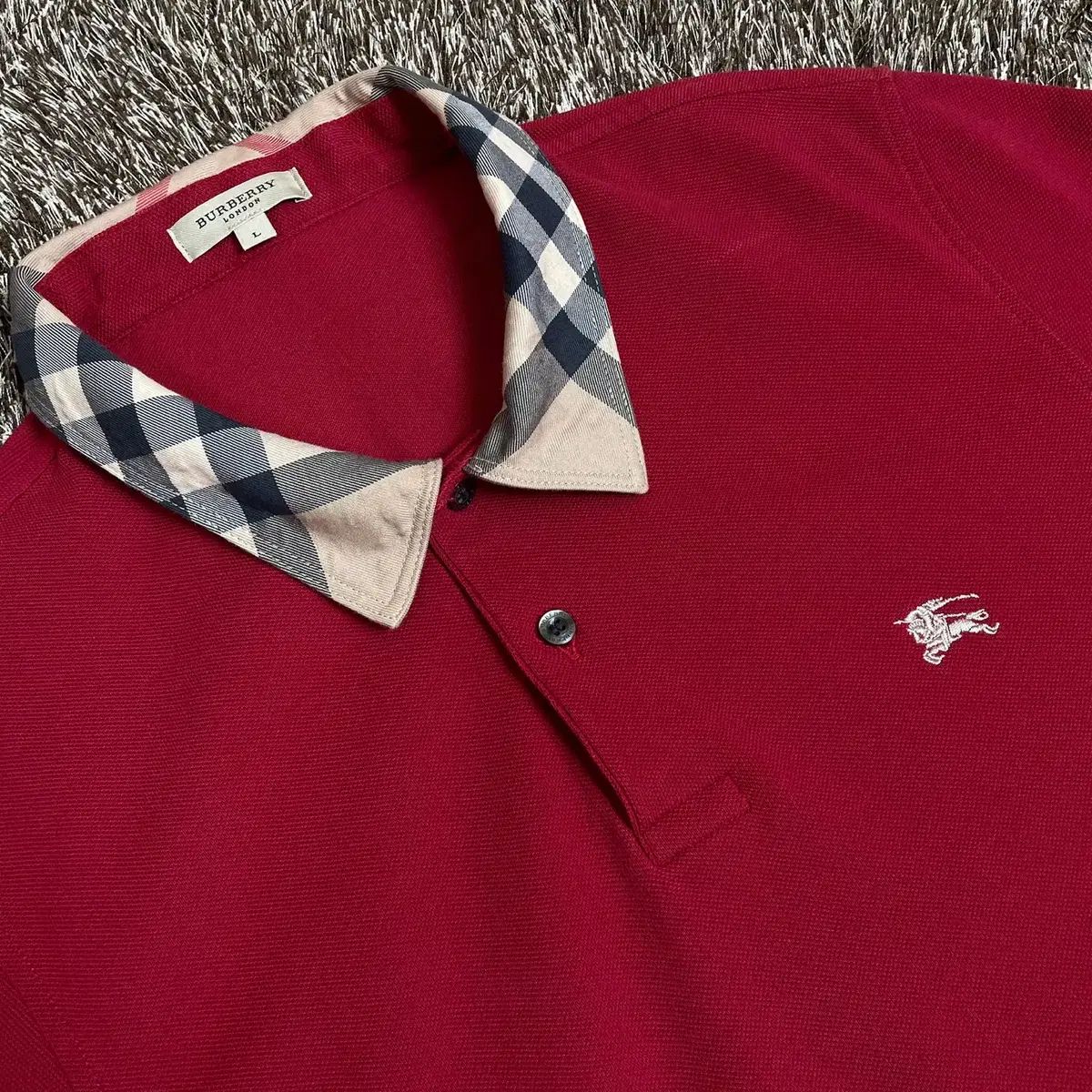 BURBERRY(バーバリー ) BURBERRY レッド ノバチェック ポイント