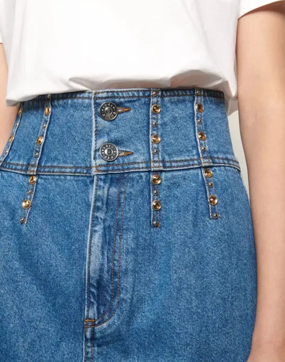 ハイウエスト デニム