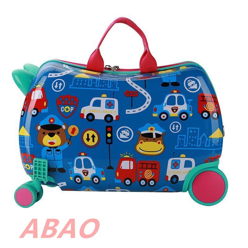 キャリーケース  旅行かばん  キャリーバッグ   スーツケース子供用 キャリーバッグ キャリーケース  ベビーカー おもちゃ ブルー