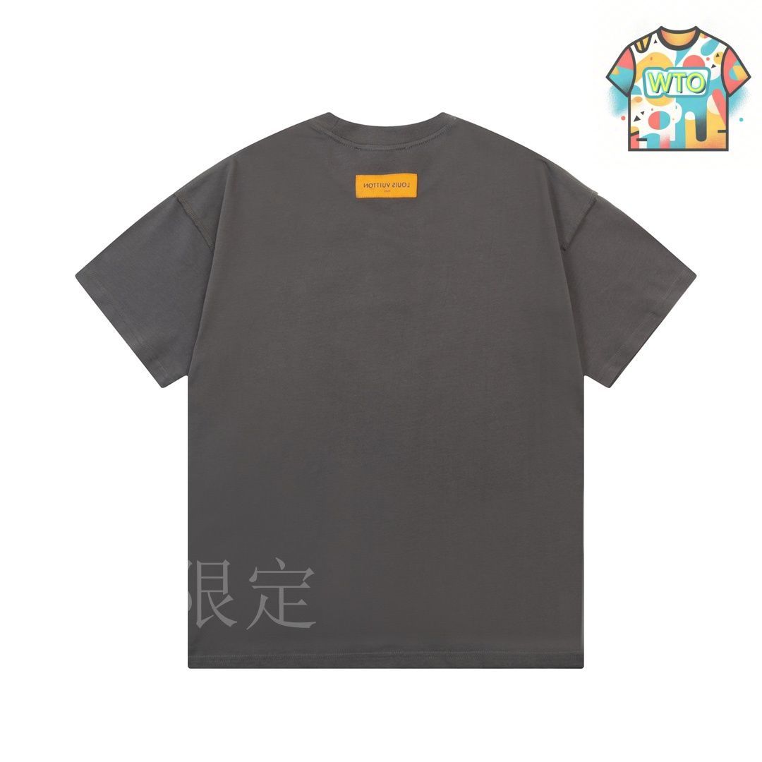 【値下げ】LOUIS VUITTON タイダイTシャツ グレー サイズ：M (渋谷神南店) ルイヴィトン LOUIS VUITTON Tシャツ M サイズ CA36929 グレー系