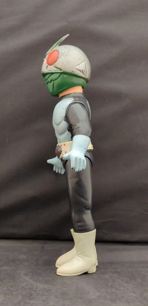 バンダイ スタンダードソフビ 仮面ライダー旧1号/マスク銀 250mm