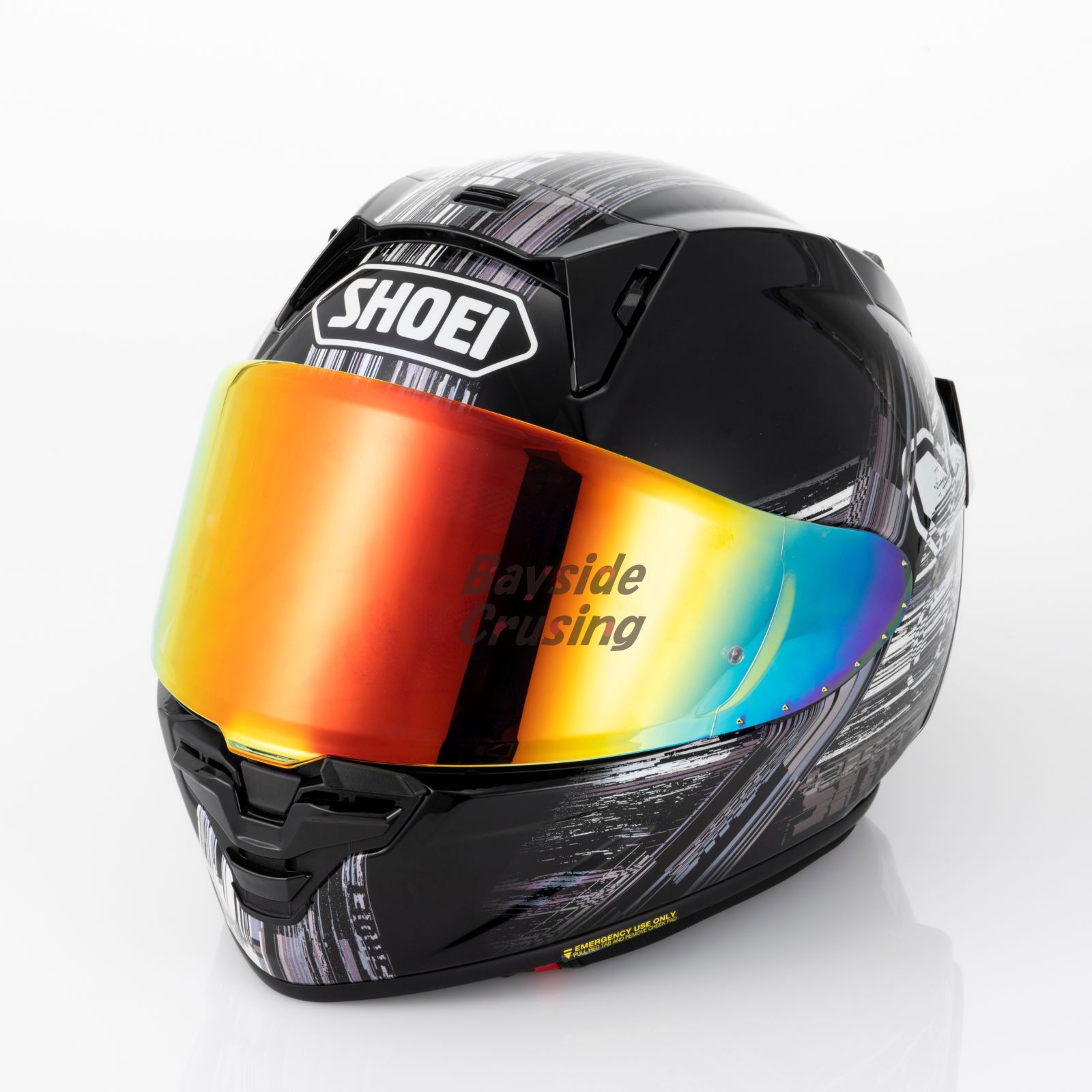 SHOEI Z-8 X15 X-Fifteen シールド レインボーミラー 純正 SHOEI CWR