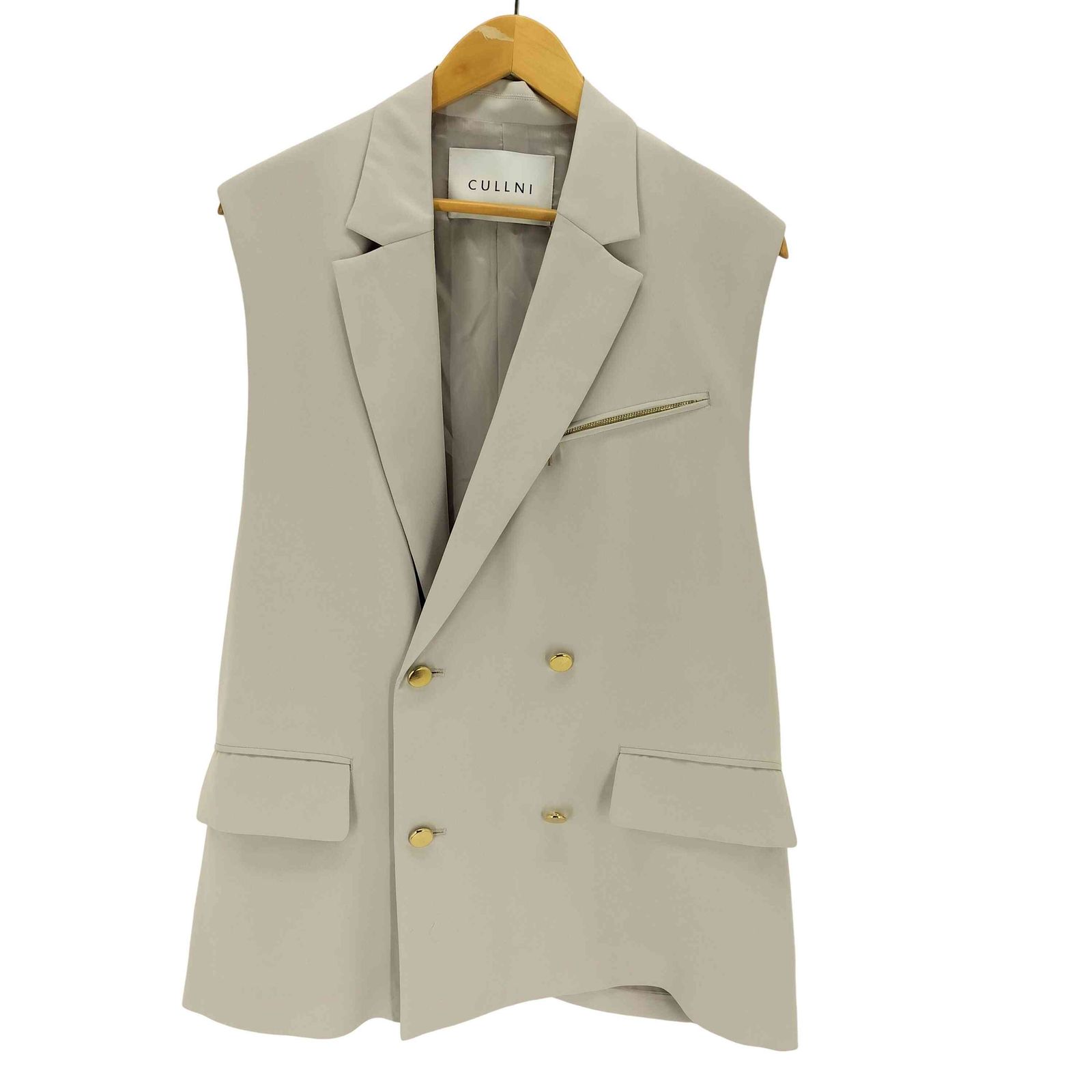 クルニ CULLNI 別注 NOSLEEVE JACKET メンズ 表記無