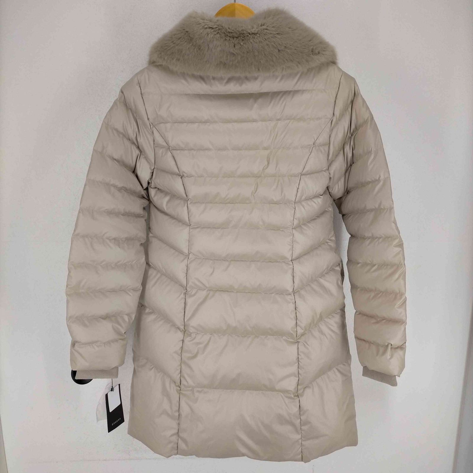 アニュアンス anuans 23AW 2wayファーカラーダウンコート アニュアンス anuans 23AW 2wayファーカラーダウンコート