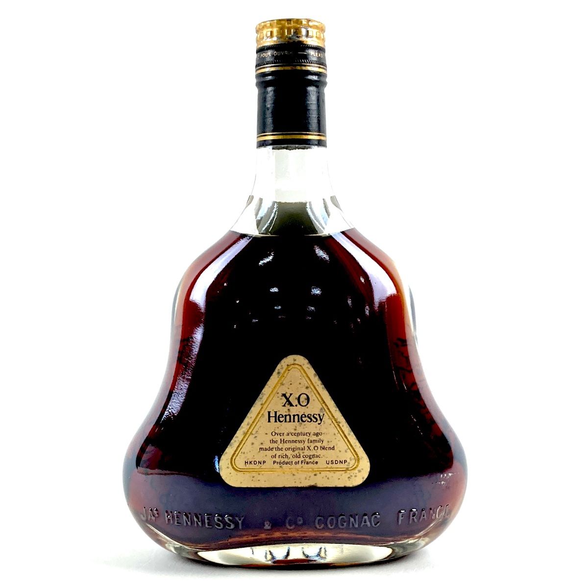 ヘネシー Hennessy XO 可笑しい 金キャップ クリアボトル 700ml ブランデー コニャック 古酒