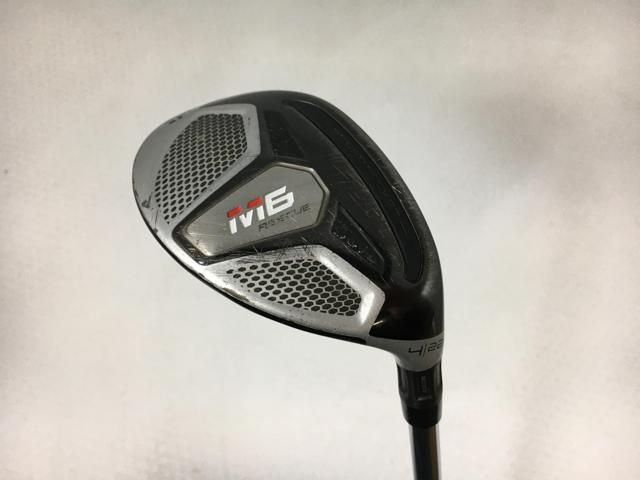 お買い得品！【中古ゴルフクラブ】テーラーメイド M6 レスキュー 2019 (日本仕様) REAX85 JP スチール U4【14日間返品OK】 返品OK 【中古ゴルフクラブ】テーラーメイド M6 レスキュー 2019 (日本