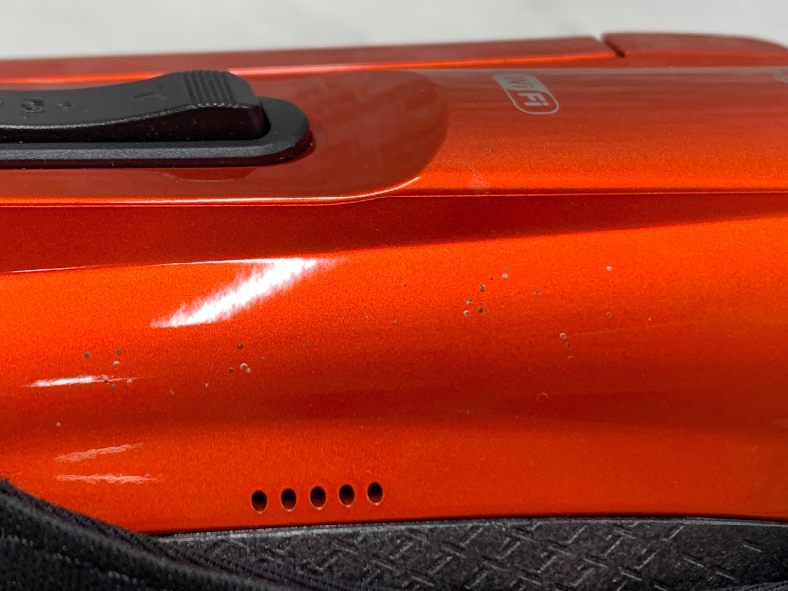 JVC ケンウッド 防水ビデオカメラ GZ-RX680 オレンジ - メルカリ