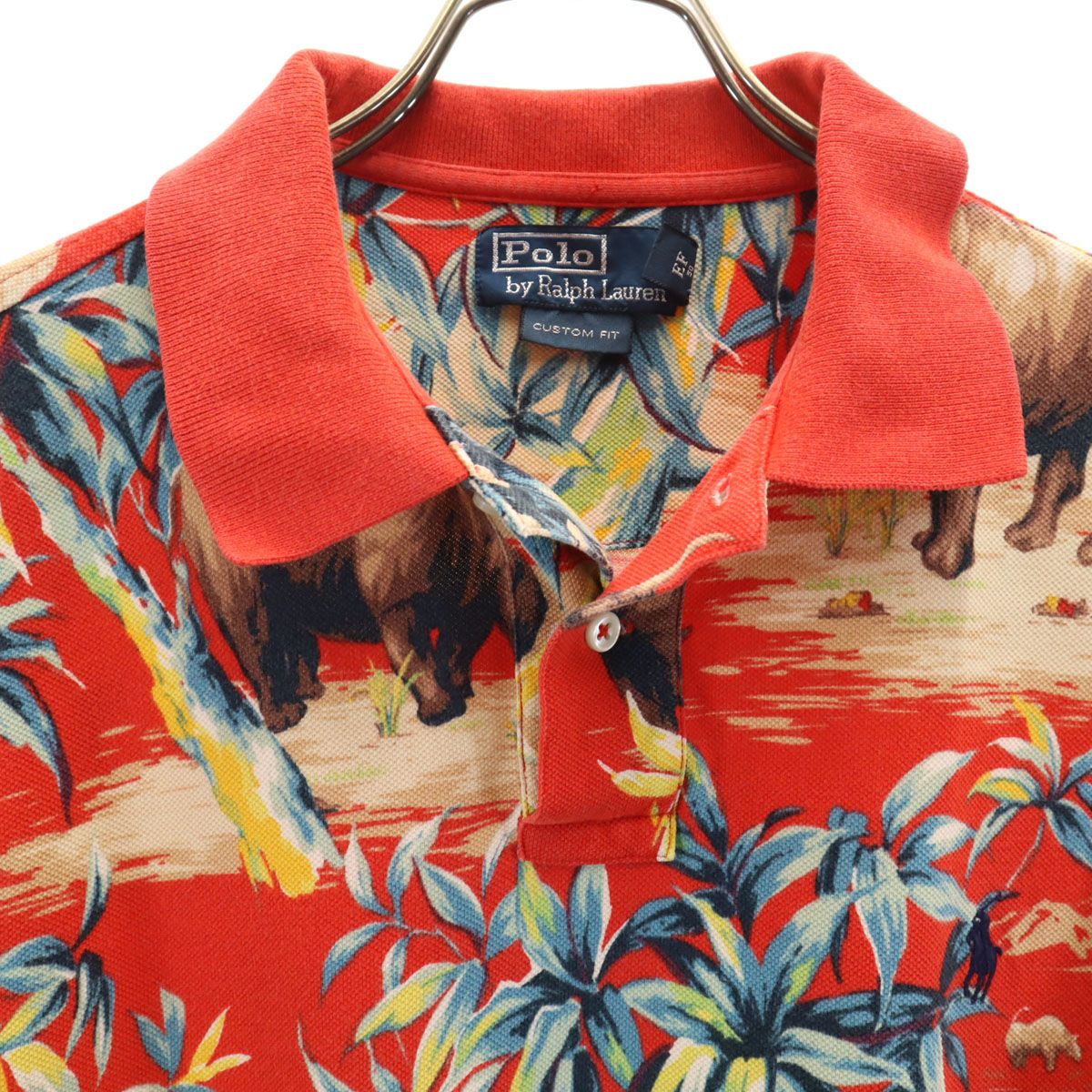 Polo by Ralph Lauren ポロバイラルフローレン サイ柄 半袖 カスタム 