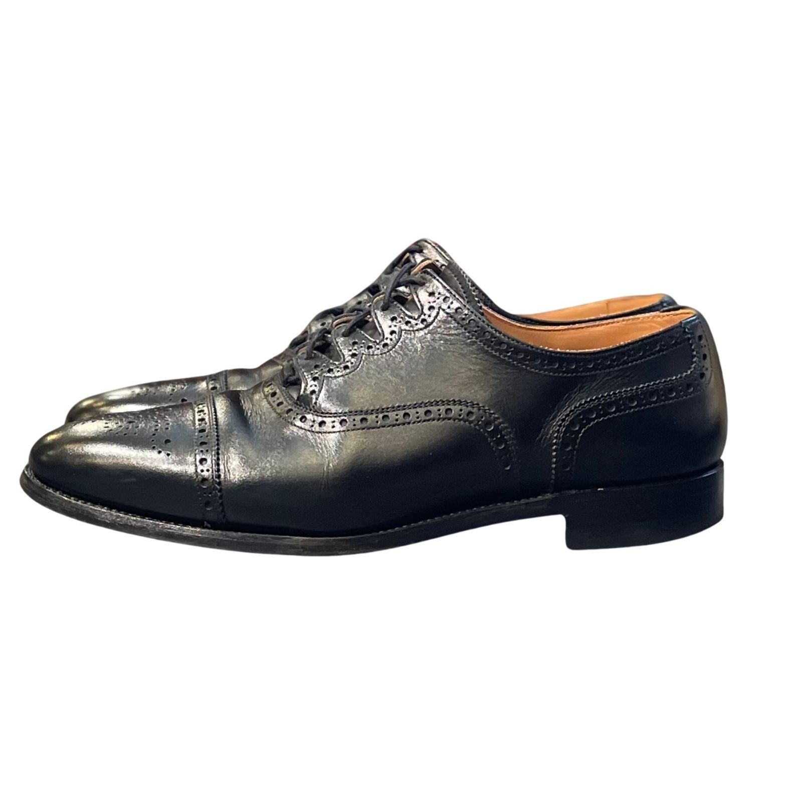 スコッチグレイン レザーシューズ ギリー F-3877 ブラック【LA】【中古