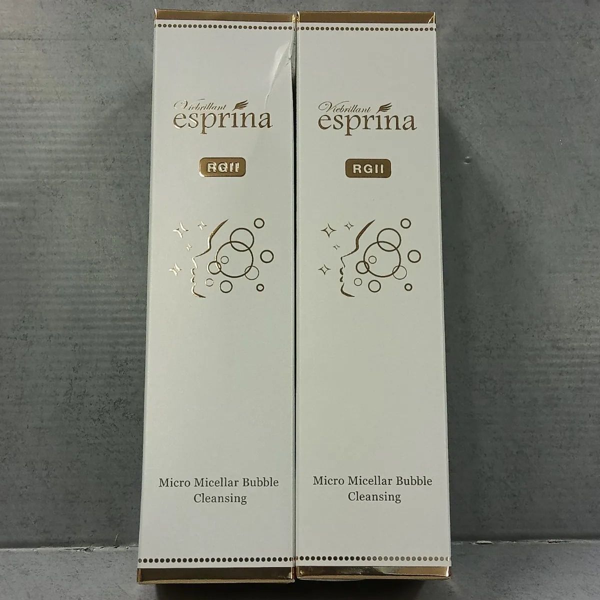 M580 esprina ヴィブリアン エスプリーナ RGu003c!-利用不可文字-!u003eU 濃密炭酸 マイクロミセラー バブルクレンジング 洗顔料 200mL×2本 セット