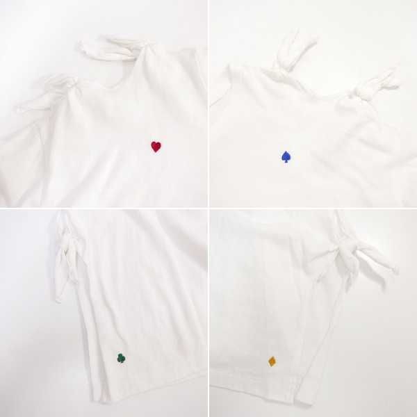 UNDERCOVER アンダーカバー ソフト天竺ムスビ 半袖 カットソー Tシャツ WHITE 1 UNDERCOVER アンダーカバー ソフト天竺ムスビ 半袖 カットソー T