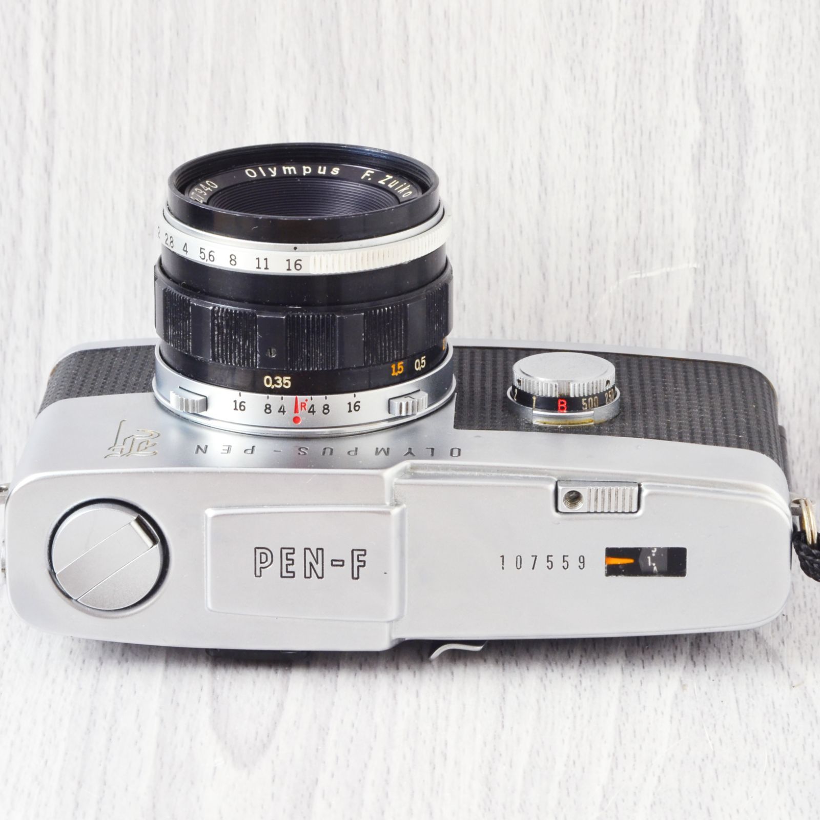 ☆お求めやすく価格改定☆ 極美品 OLYMPUS PEN F + 38mm f1.8 単焦点