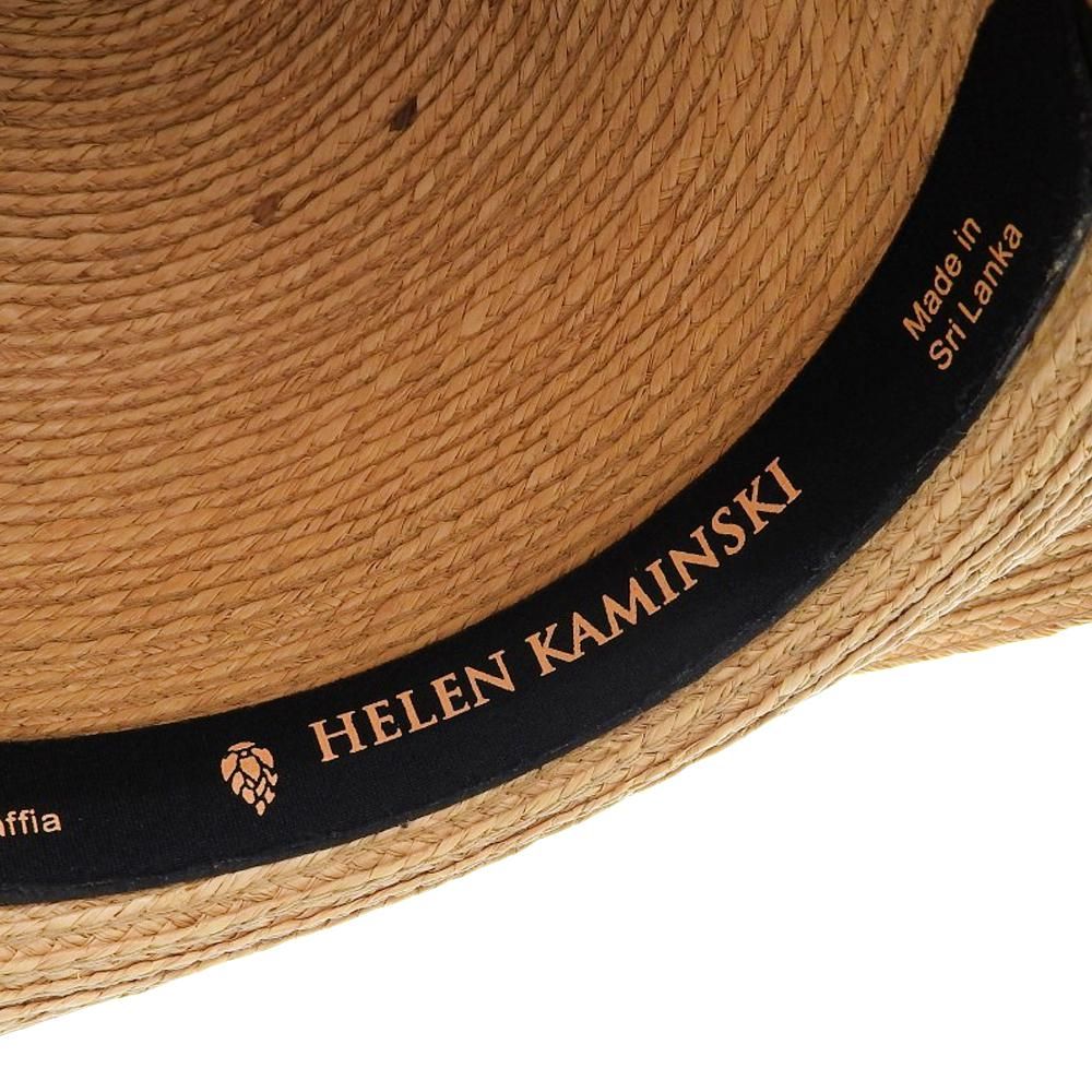 タグ付未使用  ヘレンカミンスキー HELEN KAMINSKI HAMPTON ハンプトン 麦わら帽子 定価13200円 レディース 現行販売商品 ラフィア編み 57相当