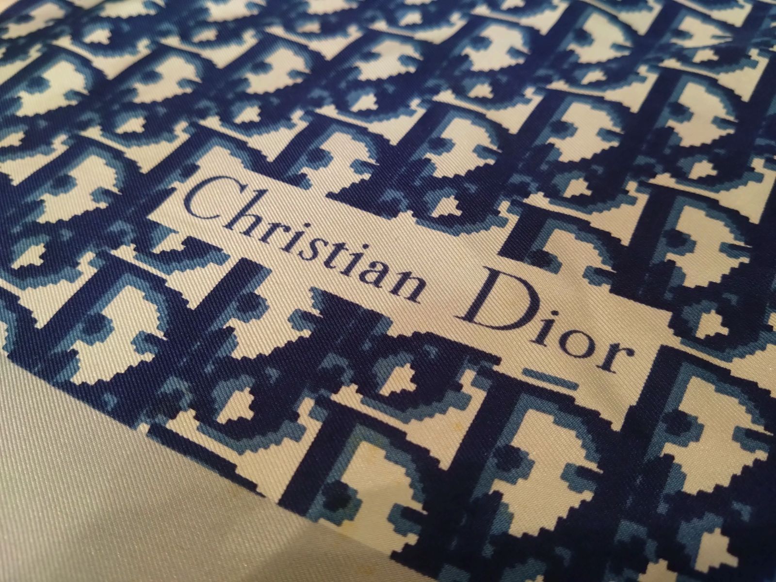 ☆NA03977 Christian Dior ディオール スカーフ トロッター 総柄