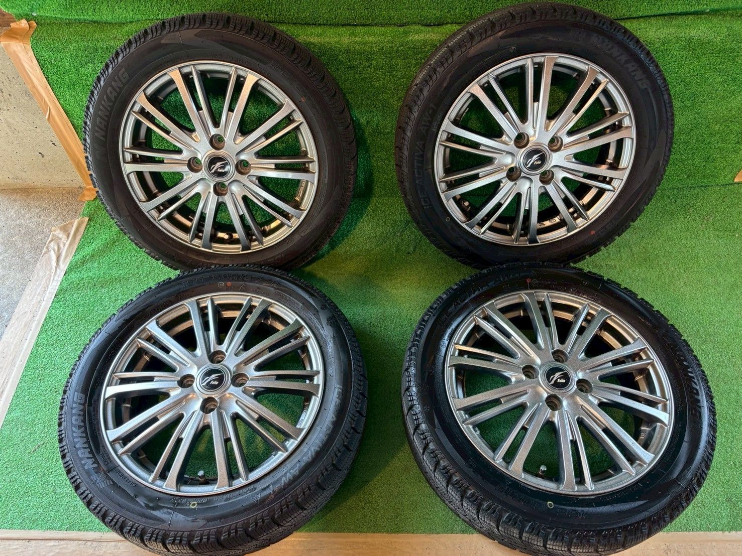 スズキ ハスラー MR41S スタッドレスタイヤホイールセット 165 60R15 み