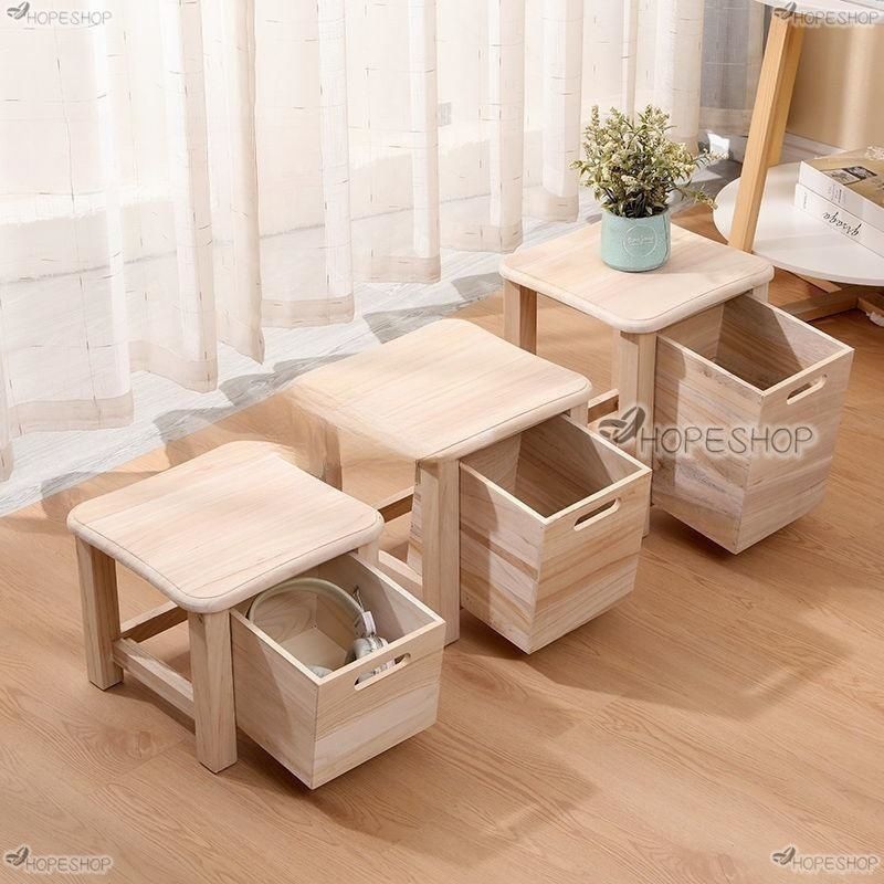 A 専用　椅子　天然木　収納家具　収納ボックス　おもちゃ箱 収納ボックス ボックススツール 木製 北欧ナチュラルな天然木スツール