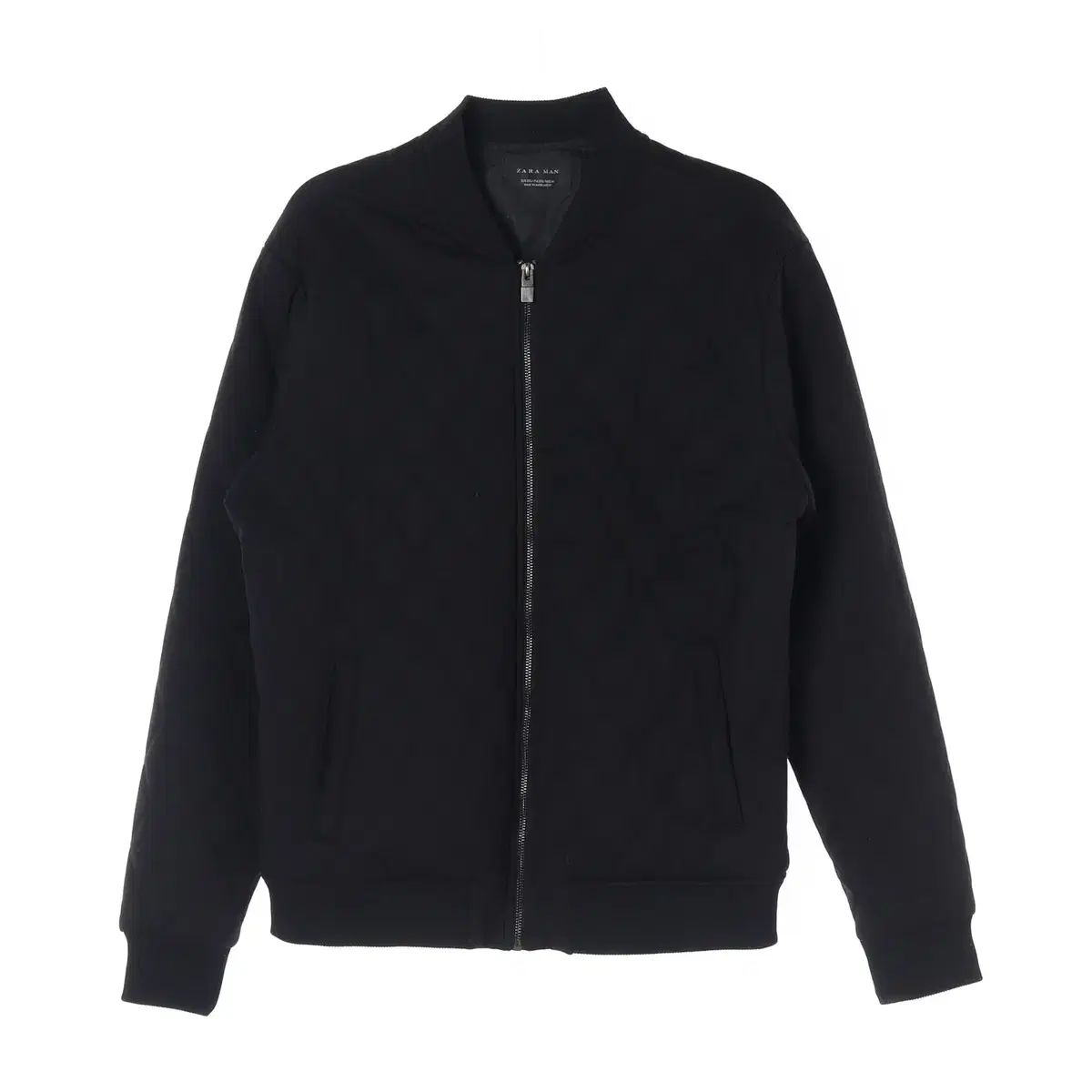 買取り実績  XL ZARA(ザラ) ブルゾン ダウンジャケット キルティング 黒 マン ジャケット・アウター