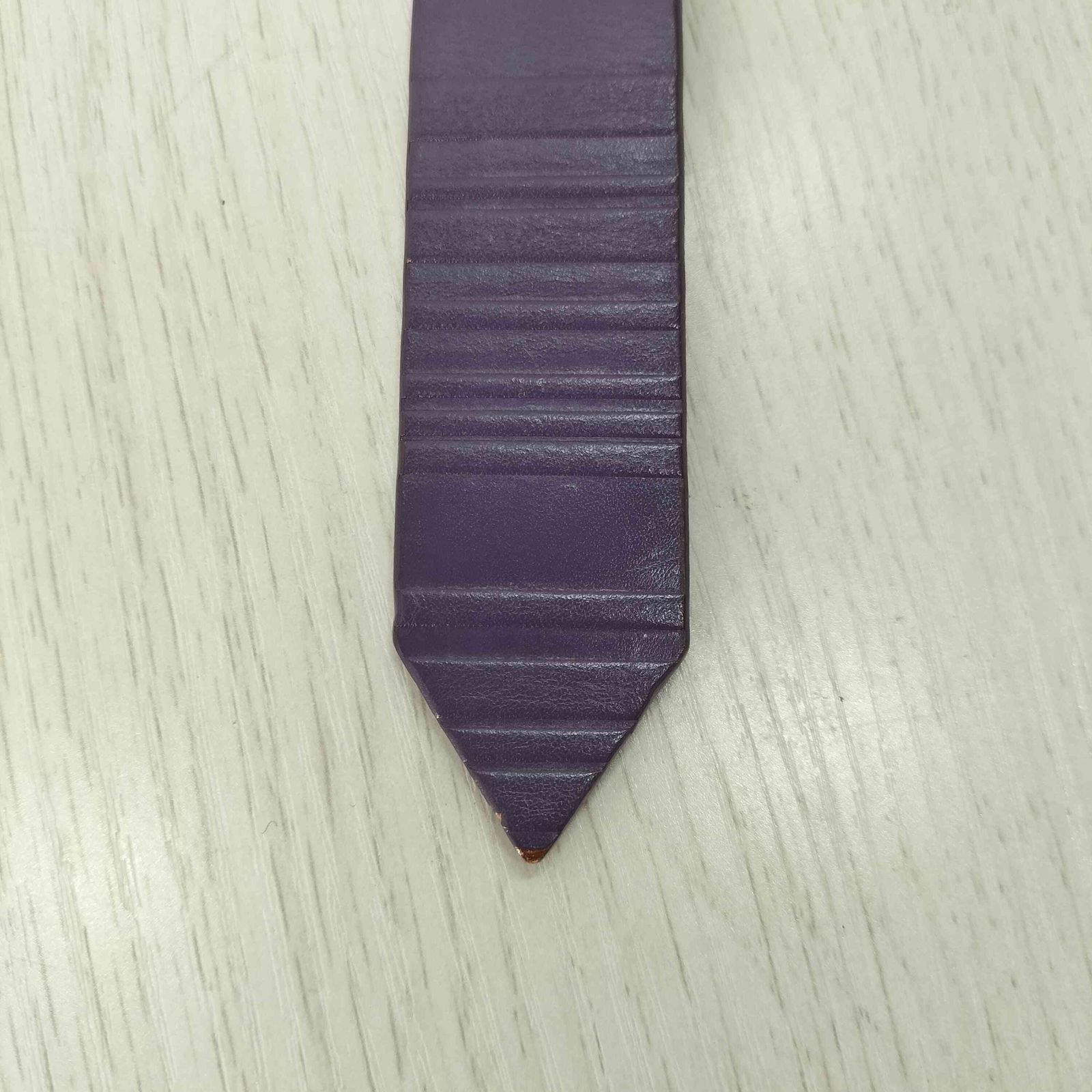 ディーゼル DIESEL イタリア製 ロゴエンボスレザーベルト メンズ 85/34