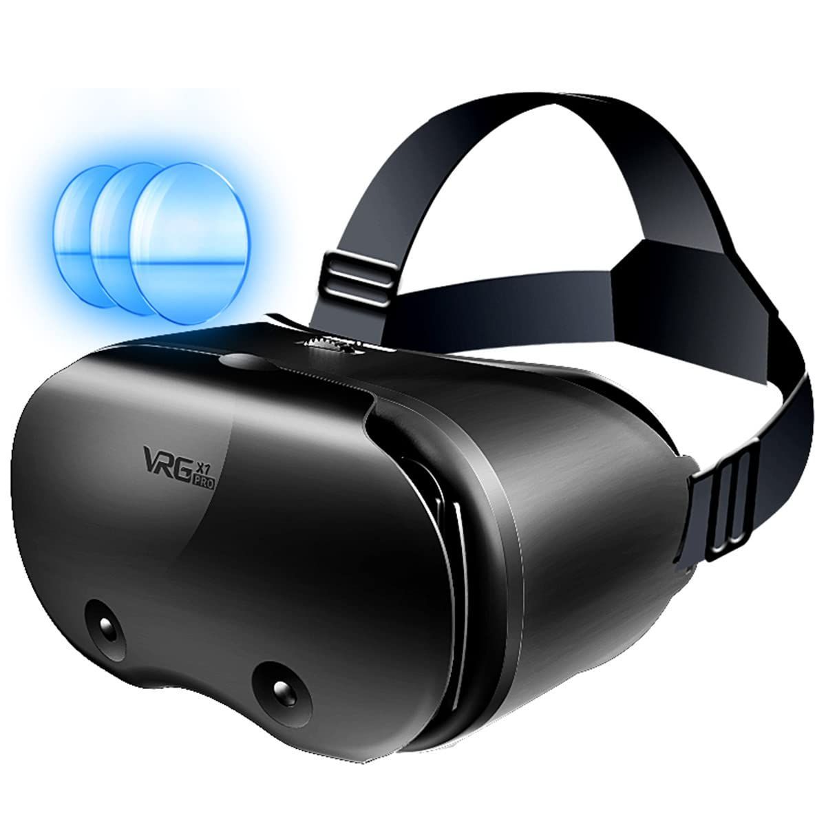 新品 【2023年革新デザイン】 VRヘッドセット VRマウントディスプレイ