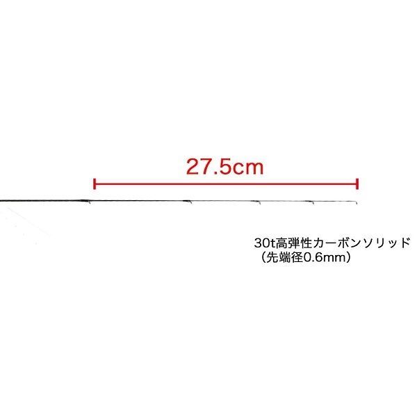 クリアブルー アジングロッド クリスター511BASK (スピニング/2ピース 