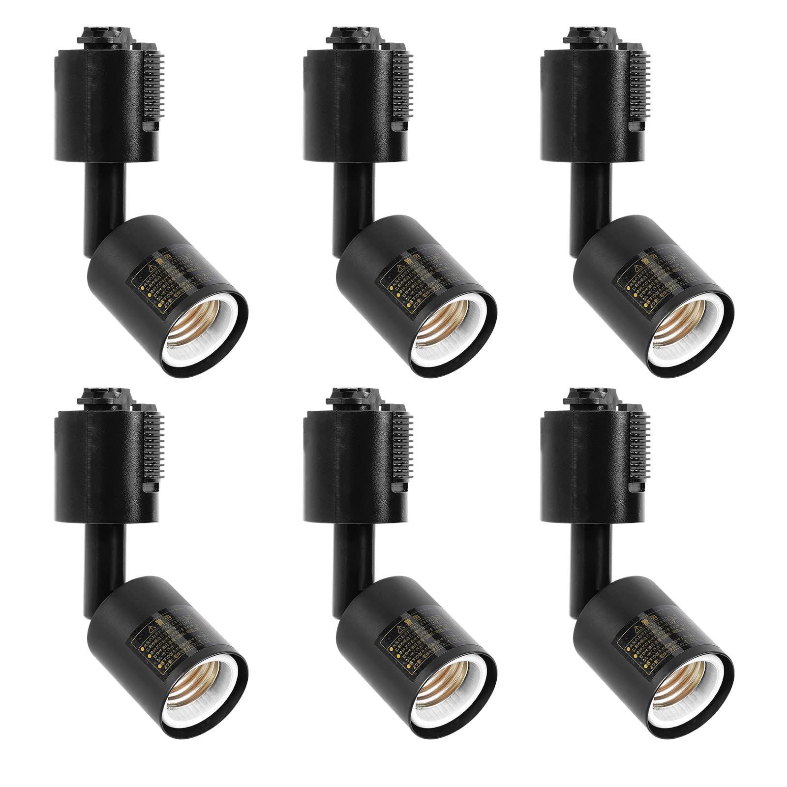 人気商品】Pispoer ダクトレール用ライト、E26口金、電球なし 