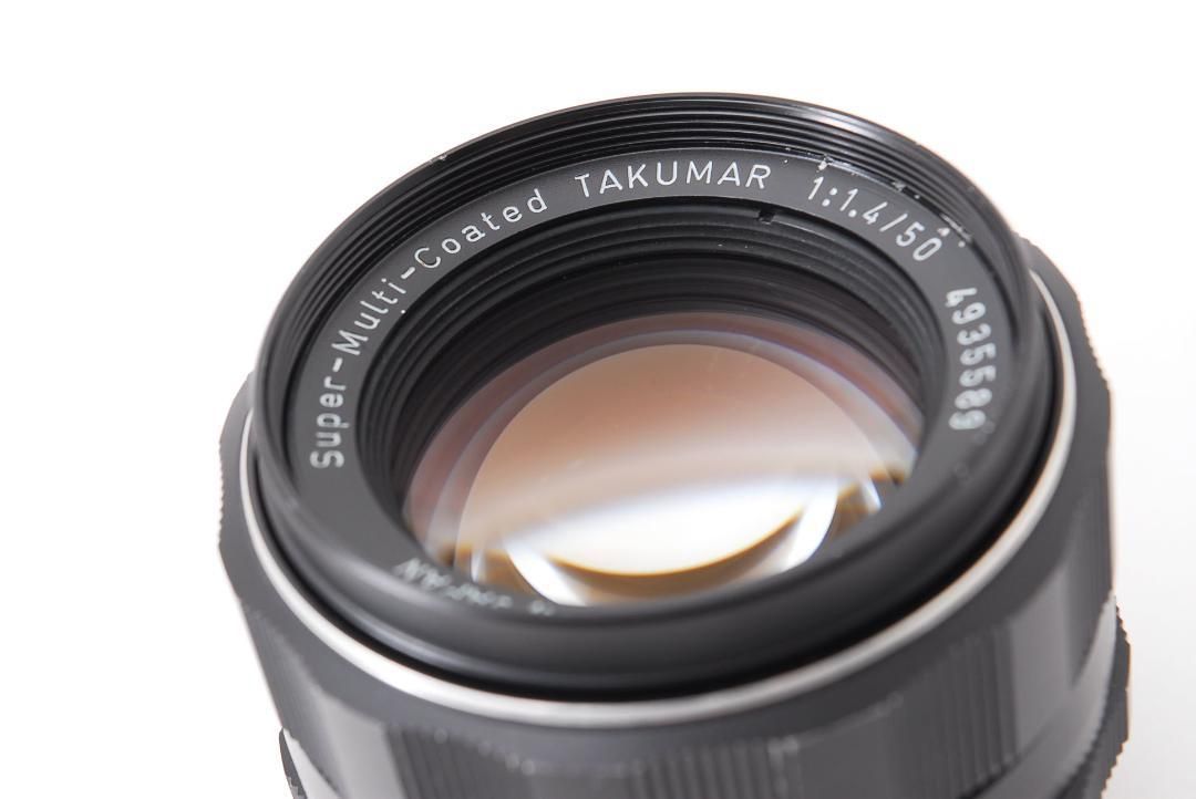 86%OFF!】 黄変なし PENTAX SMC takumar 50mm f1.4 #10200 general