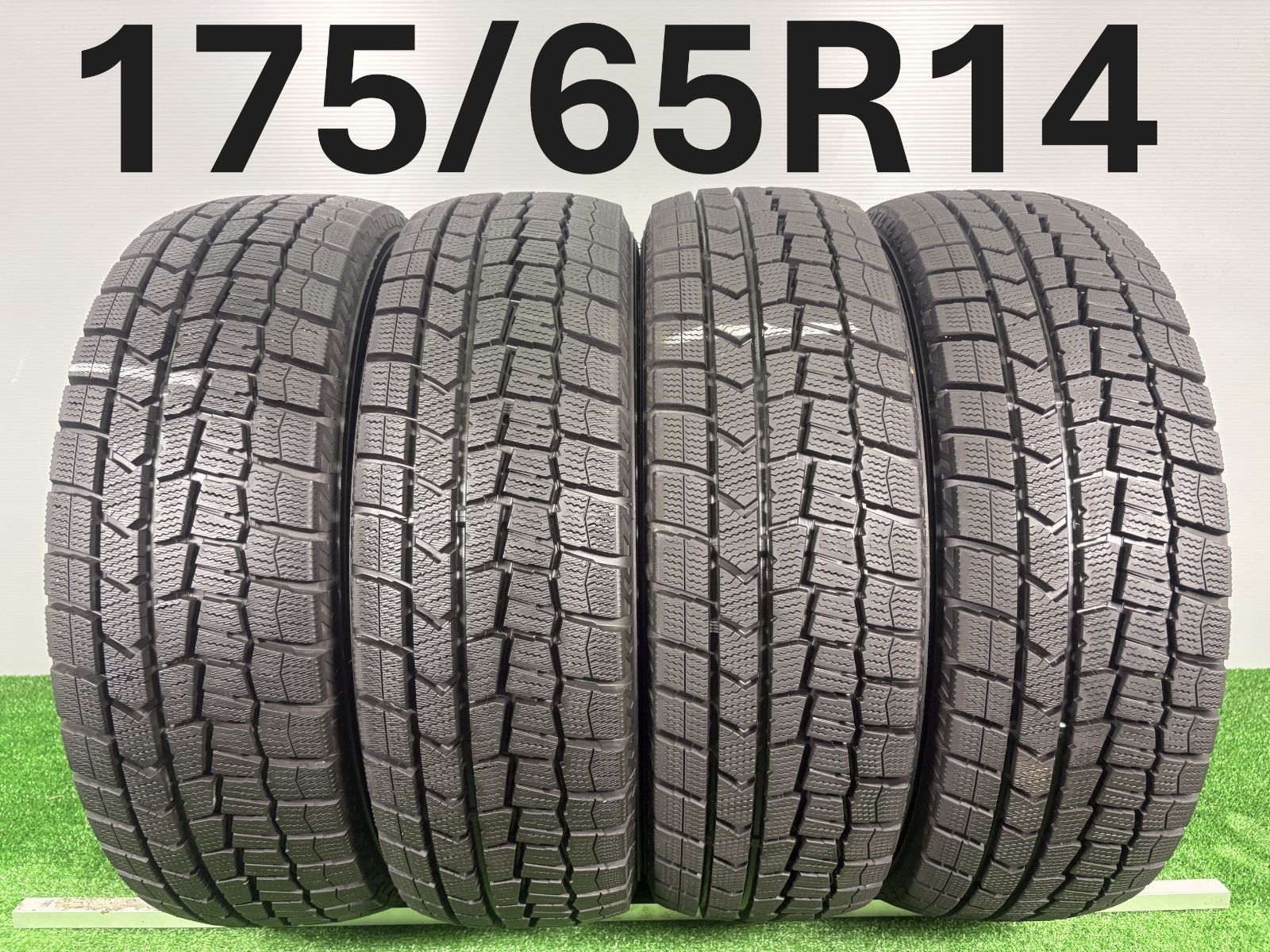 送料無料 175|65R14 ダンロップ WM02 2020年製 4本 冬タイヤ スタッドレス TA635