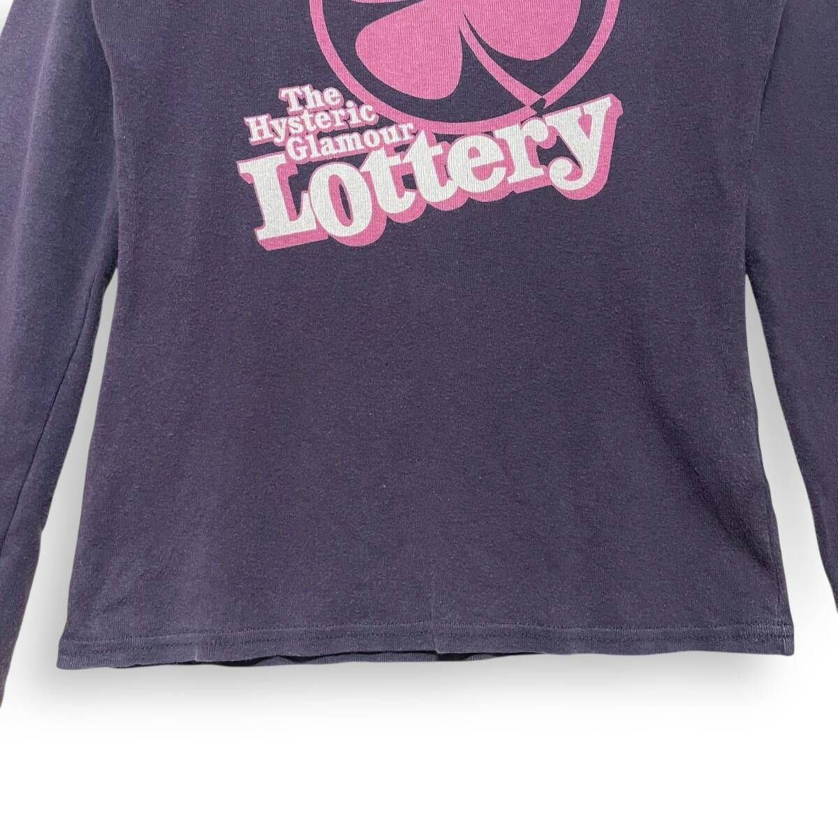 M2507/ HYSTERIC GLAMOUR Clover Tee Vintage ヒステリック