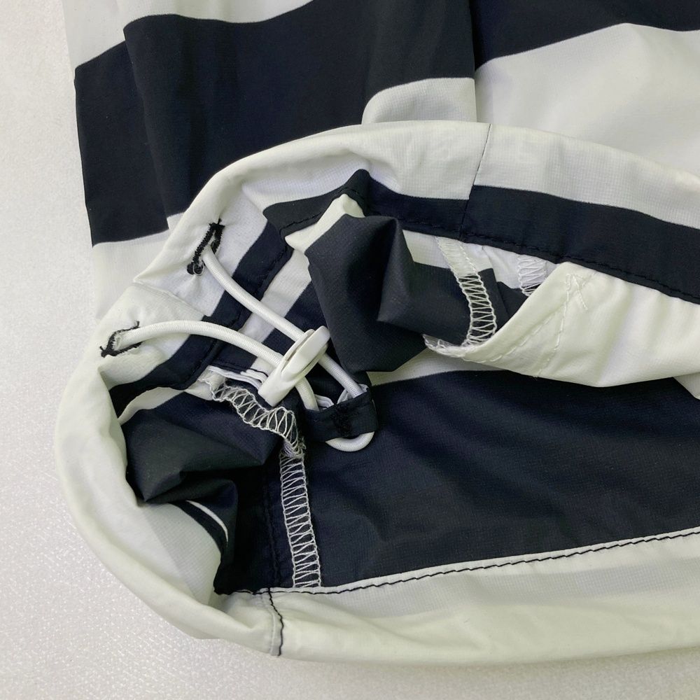 サイズ：4 PEARLY GATES パーリーゲイツ ジップジャケット ボーダー柄