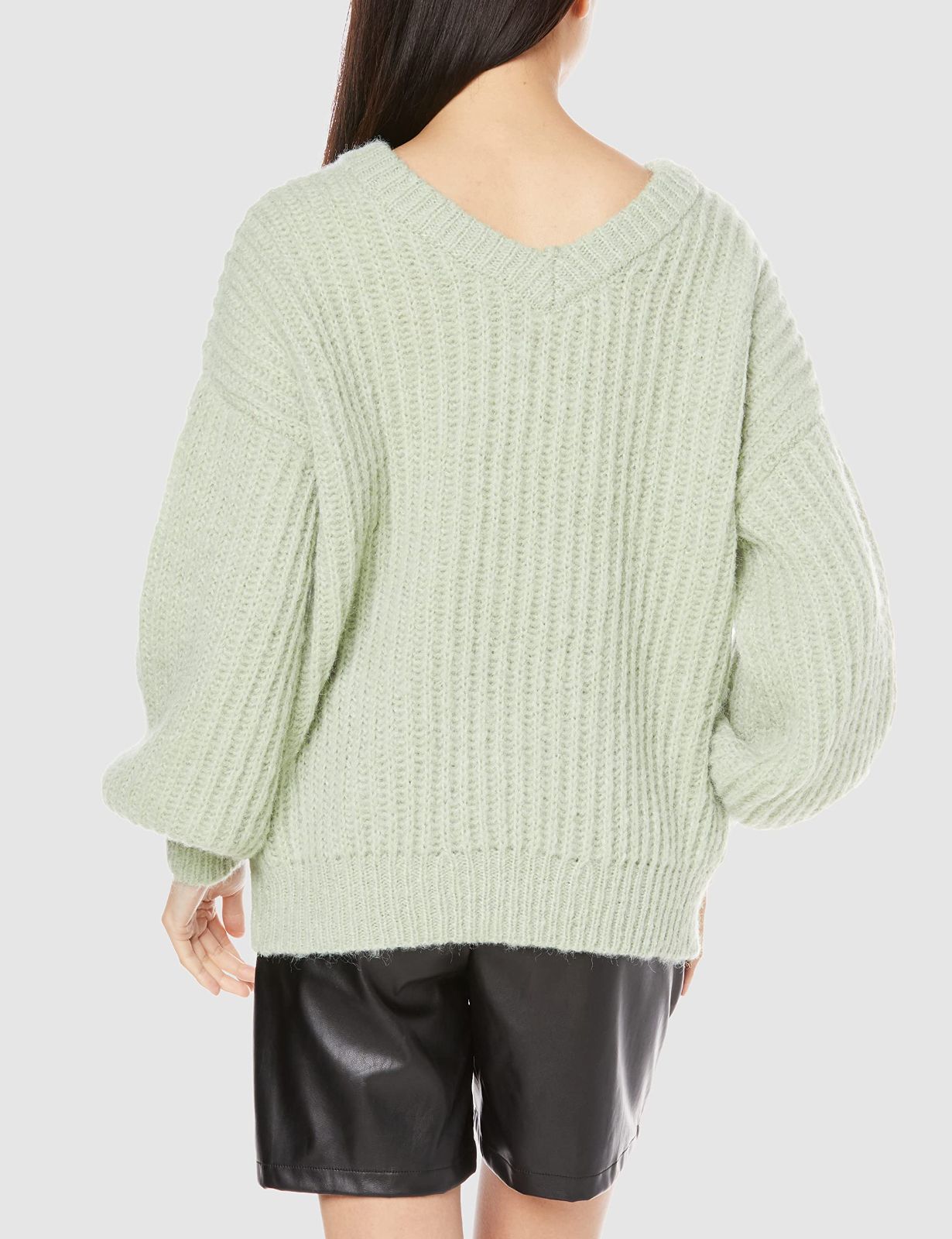 【在庫処分】セーター レディース ライトグリーン [フリーズマート] FR