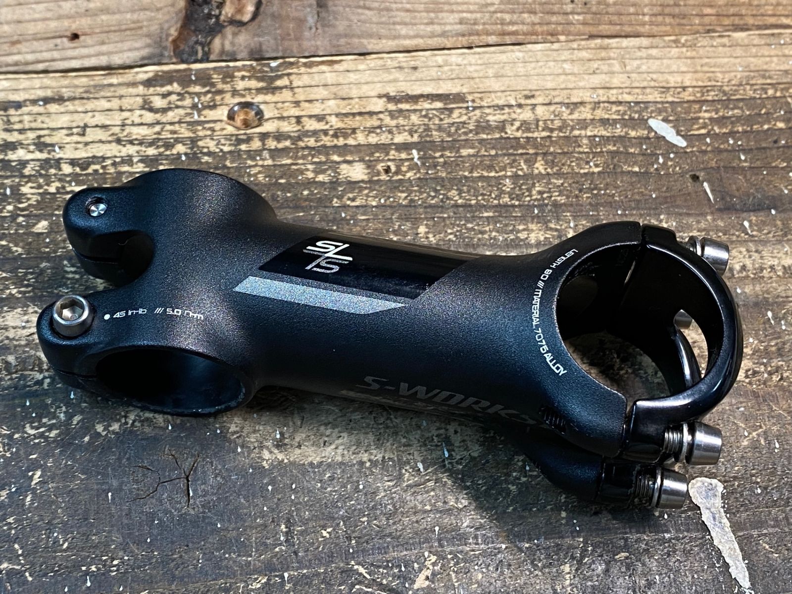 HV399 スペシャライズド SPECIALIZED S-WORKS SL STEM アルミ ステム ブラック 60ｍｍ Φ31.8 OS 6° IX529 スペシャライズド SPECIALIZED S-WORKS SL STEM アルミ