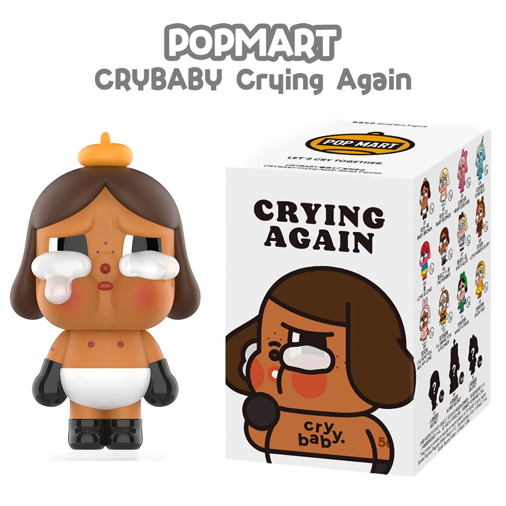 正規品 POP MART CRYBABY Crying Again クライベイビー シリーズ