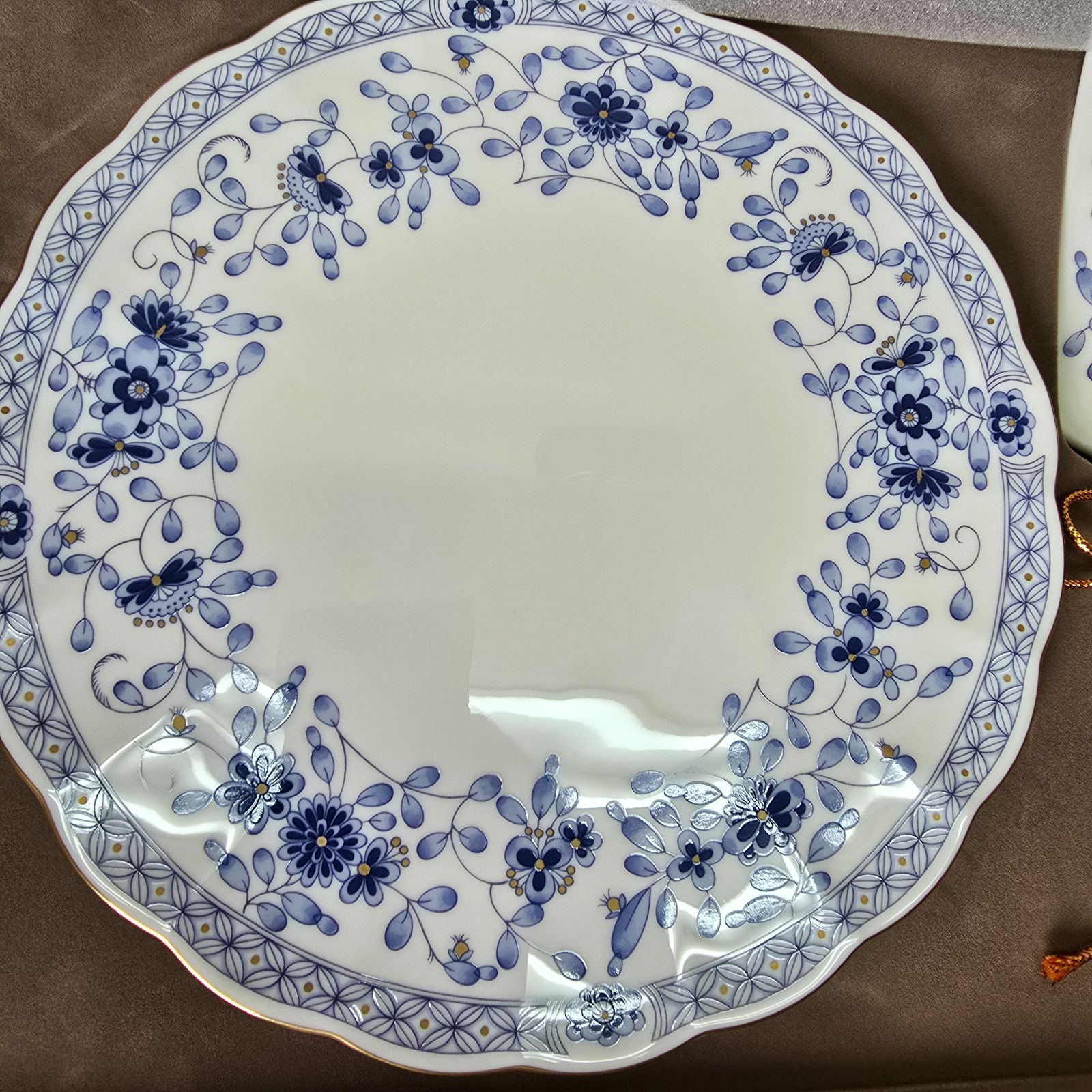 ナルミ　5客＋ケーキサーバー付き大皿セット　ミラノ⭐︎コペンハーゲン ナルミ 5客＋ケーキサーバー付き大皿セット ミラノ⭐︎コペンハーゲン