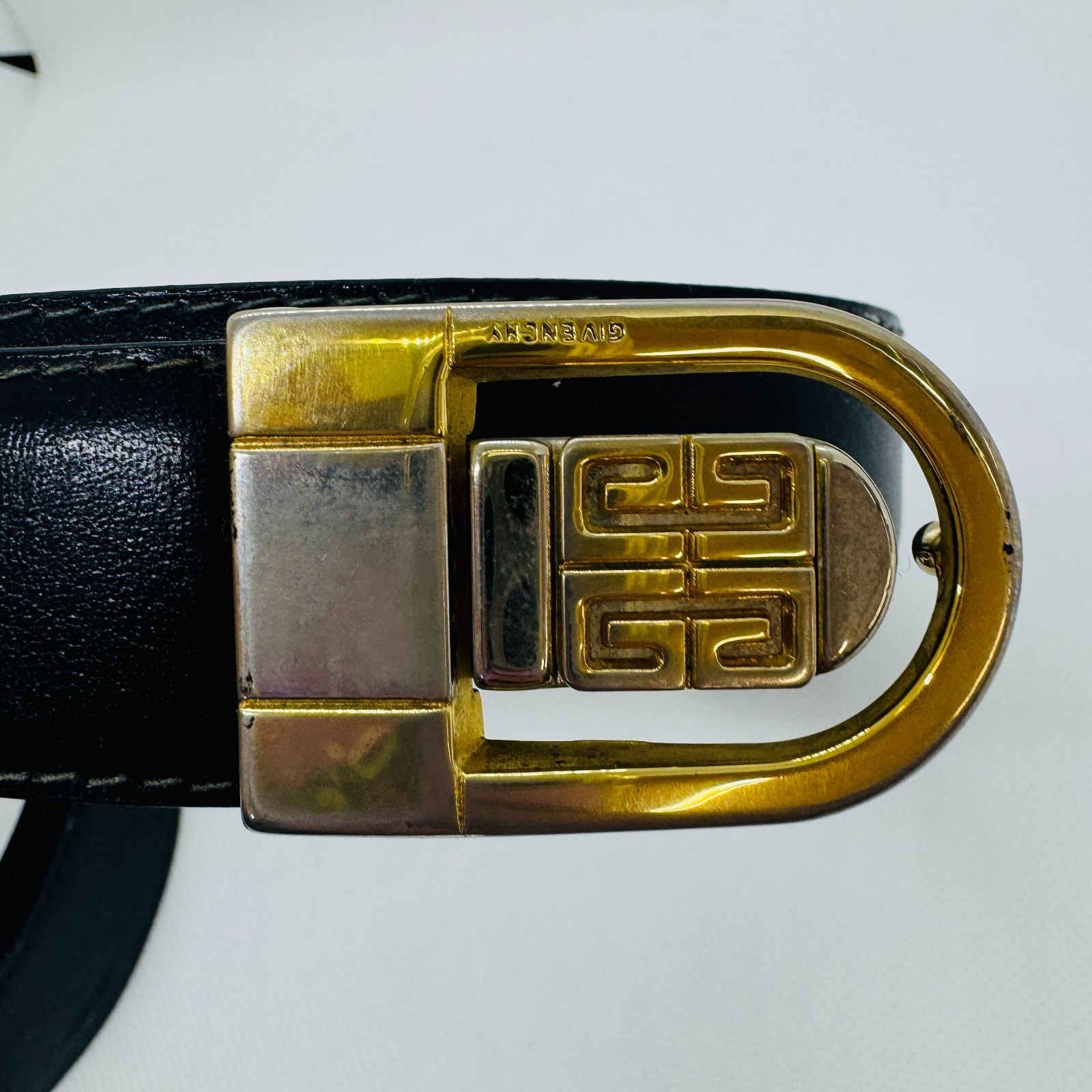 S【中古】GIVENCHY ジバンシー ベルト 2点セット メンズ