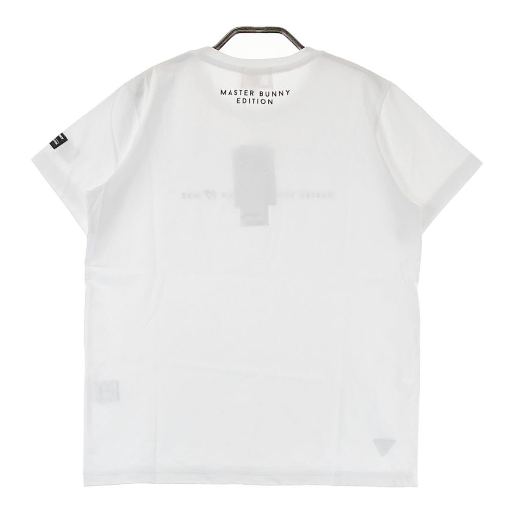 サイズ：6 MASTER BUNNY EDITION マスターバニーエディション 758-2167751 半袖モックネックTシャツ  ホワイト系 [240101427039] ゴルフウェア メンズ ストスト リバーシブルメッシュ半袖モックネックカットソー | MASTER