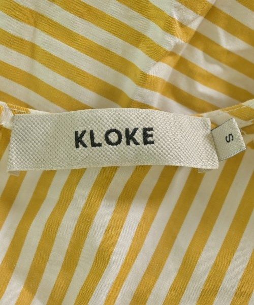 KLOKE クローク カジュアルシャツ S ベージュ 【古着】【中古】【送料無料】 KLOKE カジュアルシャツ レディース 【古着】【中古】【送料無料