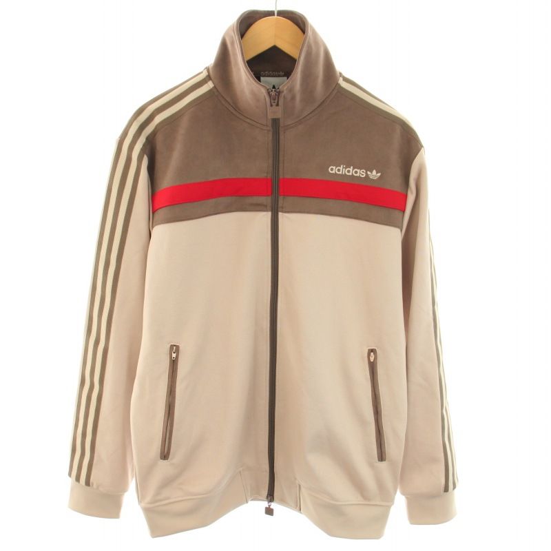 00's adidas アディダス トラックジャケット ブラウン アディダス トラックジャケット（ジェンダーニュートラル