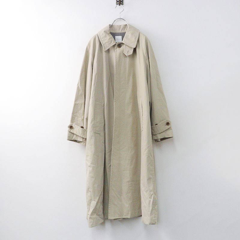 【美品】TOUJOURS ウール オーバーサイズステンカラーコート サイズ2 美品】TOUJOURS ウール オーバーサイズステンカラーコート サイズ2