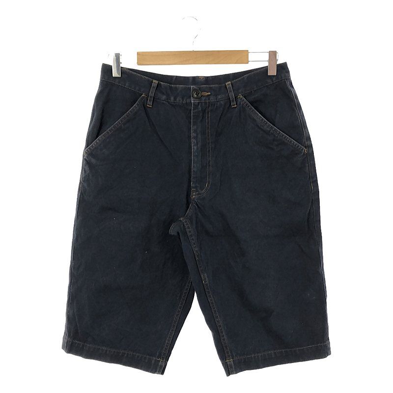 COMME des GARCONS HOMME PLUS / コムデギャルソンオムプリュス | 2010SS | コットン ペインター ショートパンツ | S | ネイビー | メンズ