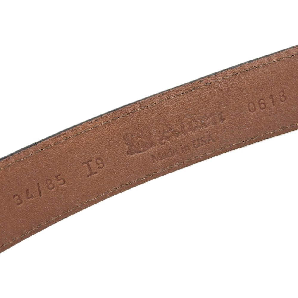箱付未使用 オールデン ALDEN 現行タグ MB0618 ホーウィン社 Nバックル コードバンレザー ドレス ベルト 34 81.5-91.5cm 茶 メンズ ビジネス 旅 箱付未使用 オールデン ALDEN 現行タグ MB0618 ホーウィン社 Nバックル