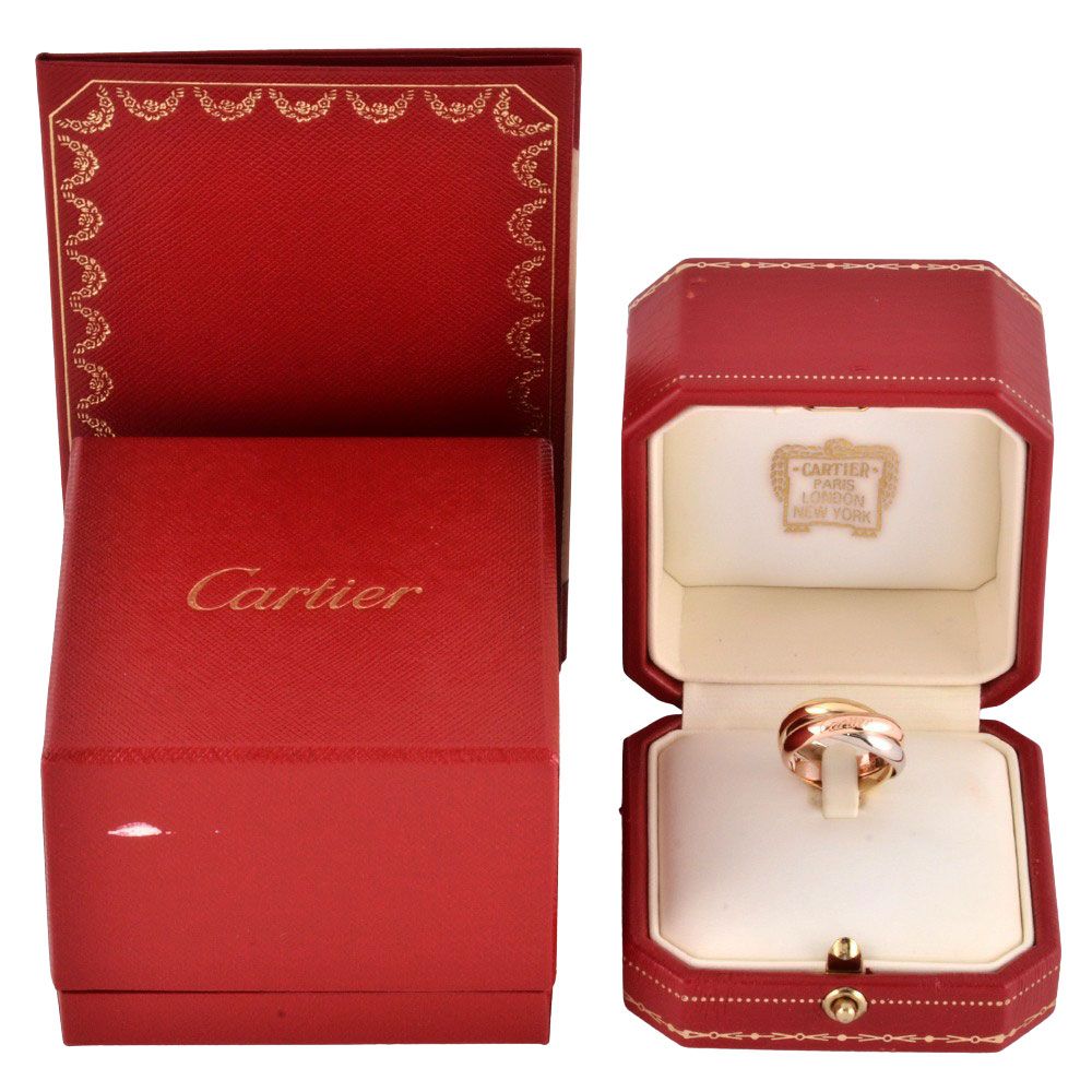 極美品✨ カルティエ リング 指輪 トリニティ #49 Cartier CARTIER カルティエ トリニティ MM #49 リング・指輪