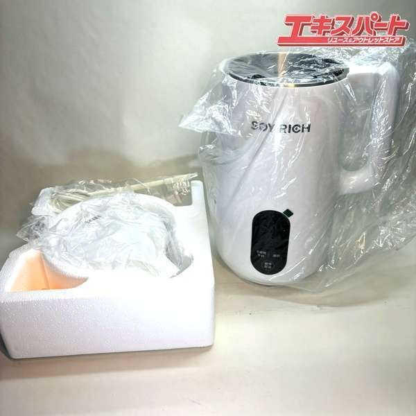 美品 SOY RICH ソイリッチ 完全豆乳メーカー DJ10B-P27E 2024年