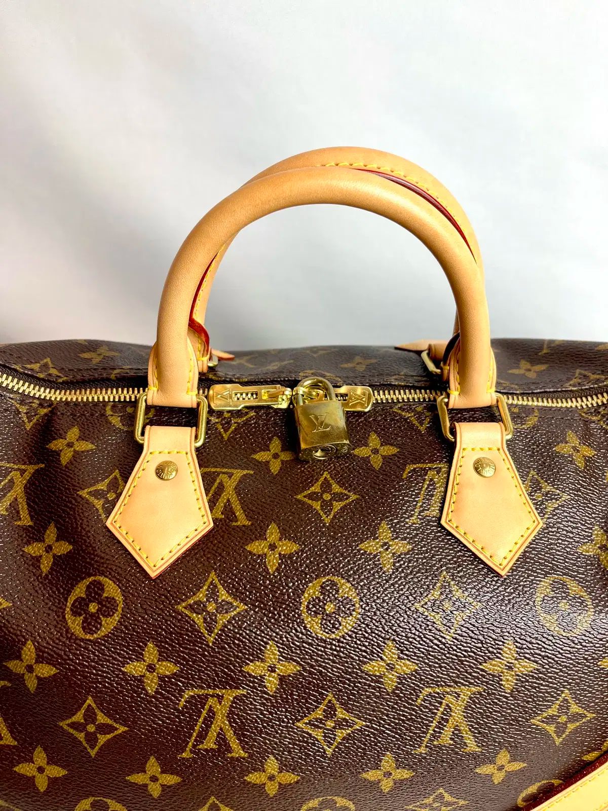 ルイ ヴィトン ゴールド モノラル バンドリエール 35 トート-ストラップ