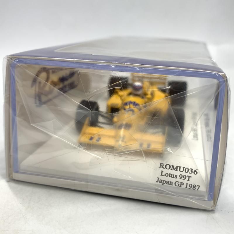 【中古】Spark 1/43 Lotus 99T Japan GP 1987 CAMEL ＃11 モデルガレージロム特注 ROMU036 ミニカー[10][240010472766] 51J8gTnr6NL._UF894,1000_QL80_.jpg